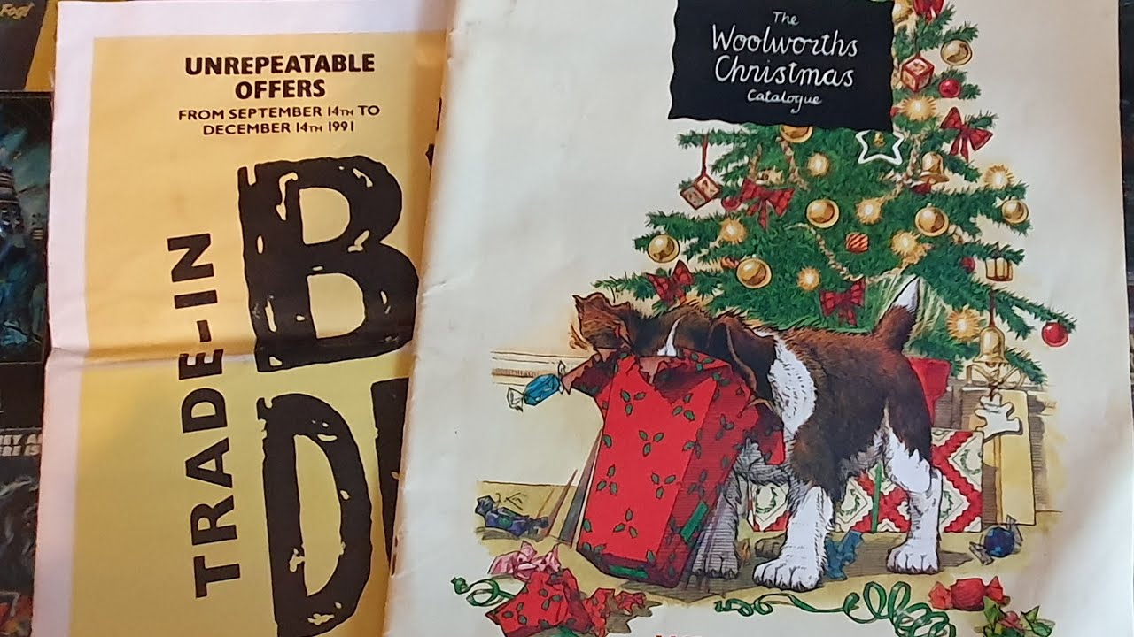 an look at 1991 WOOLWORTHS CHRISTMAS catalogue