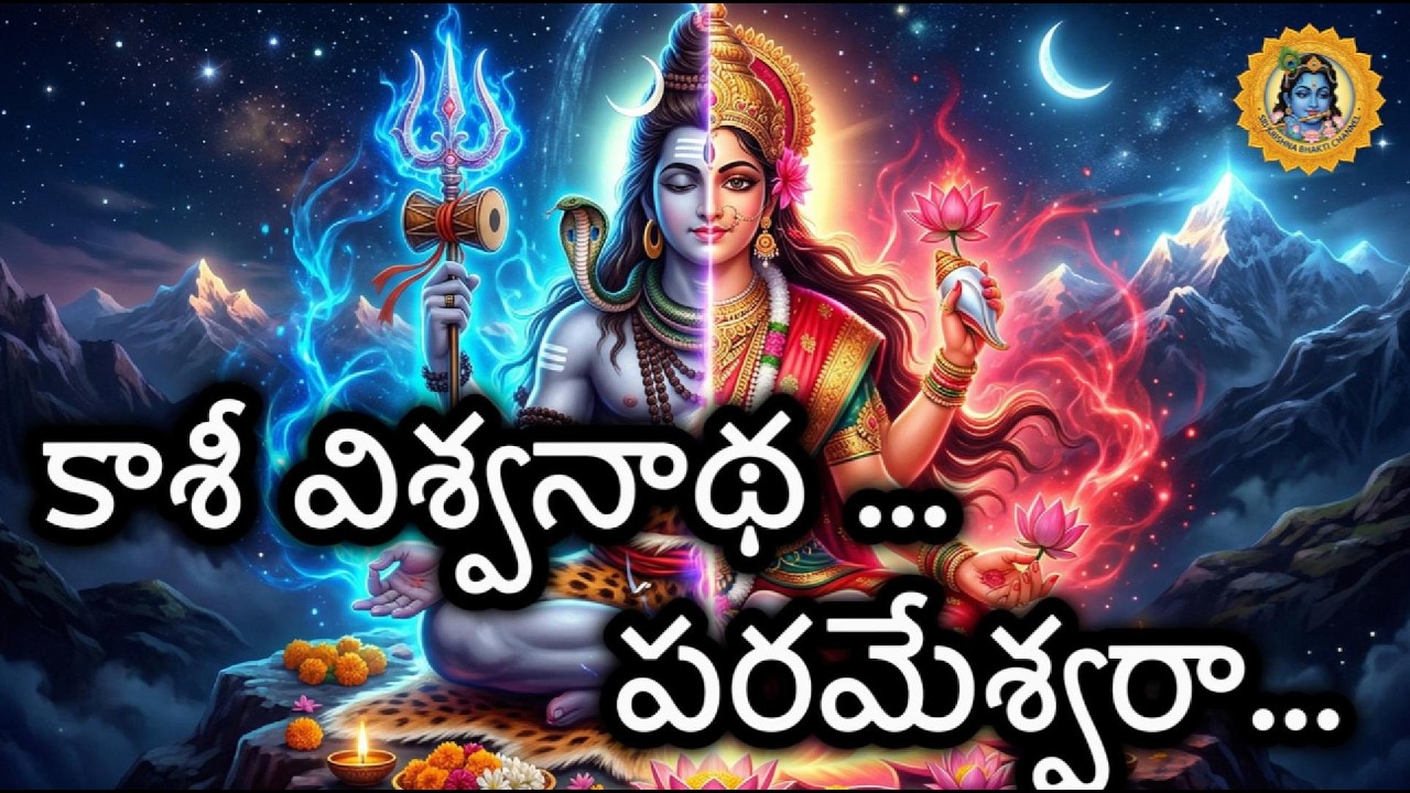 🕉️ కాశీ విశ్వనాథ పరమేశ్వరా | Om Namah Shivaya | Powerful Shiva Bhakti Song | Telugu Devotional Song