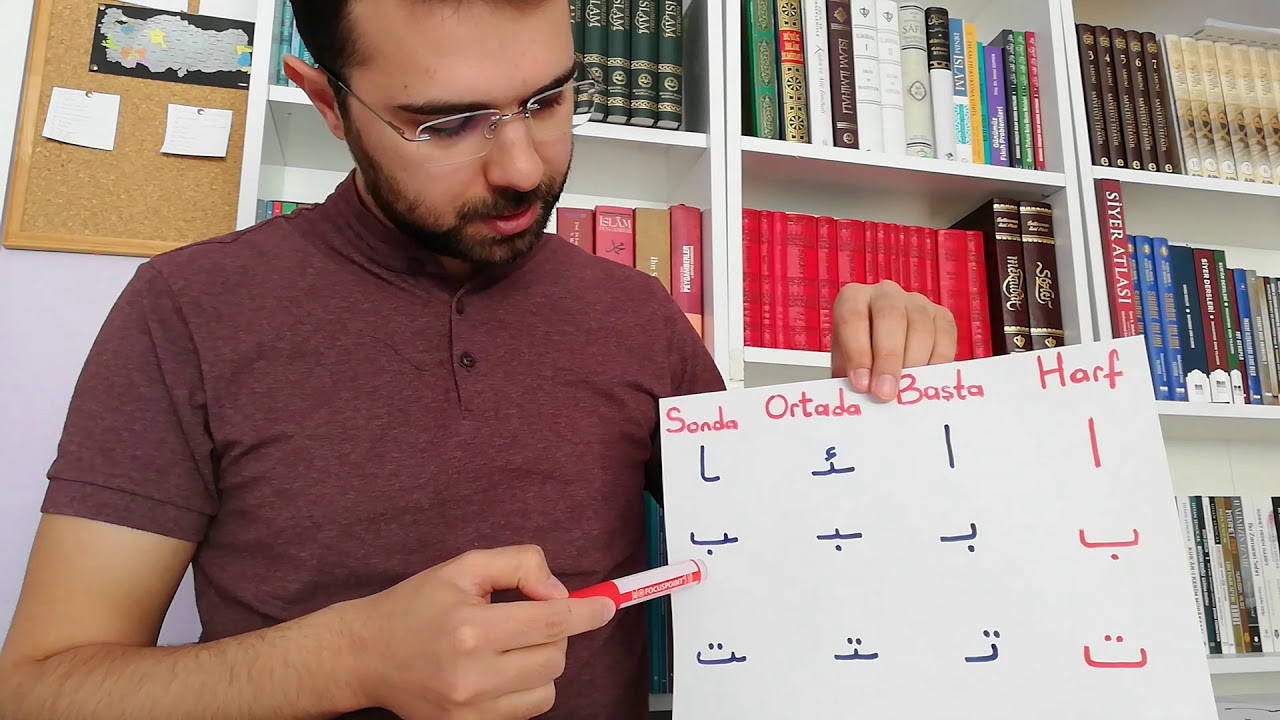 Kuran-ı Kerim Anahtar Ders! (Harflerin Başta Ortada Sonda Yazılış Şekilleri)