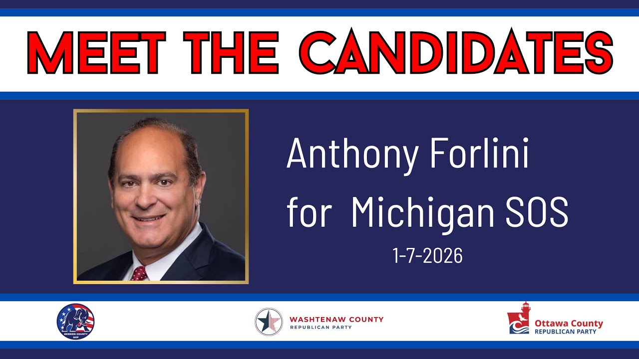 Anthony Forlini for MI SOS 2026