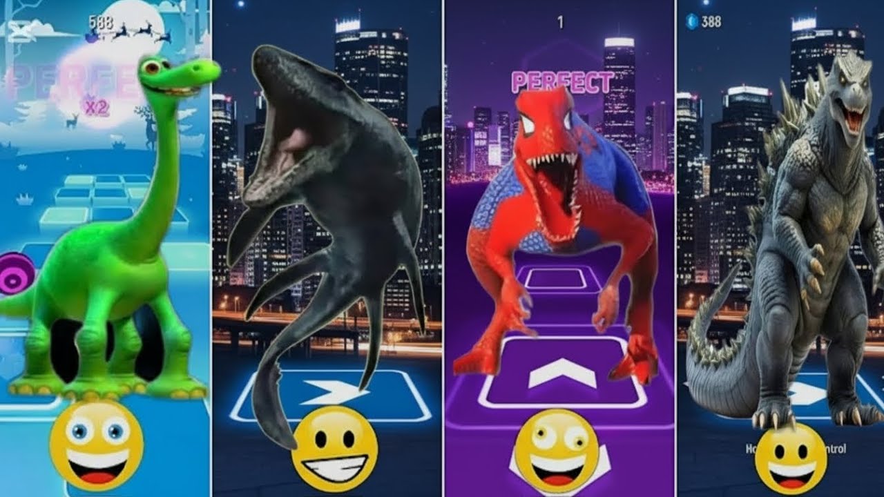 Tiles Hop: Monsters vs Animals – Ultimate Dance Battle 🎶🔥