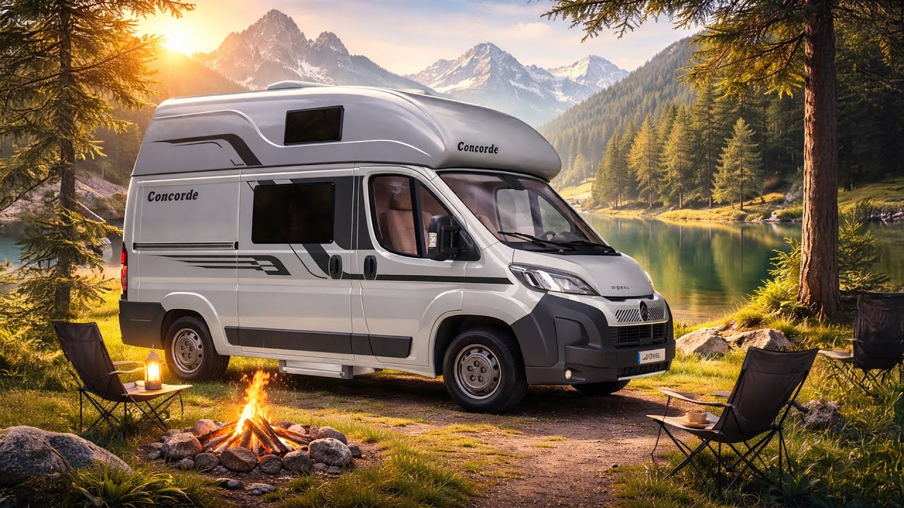 Ein 5,4-Meter-Camper Van lässt größere Modelle alt aussehen