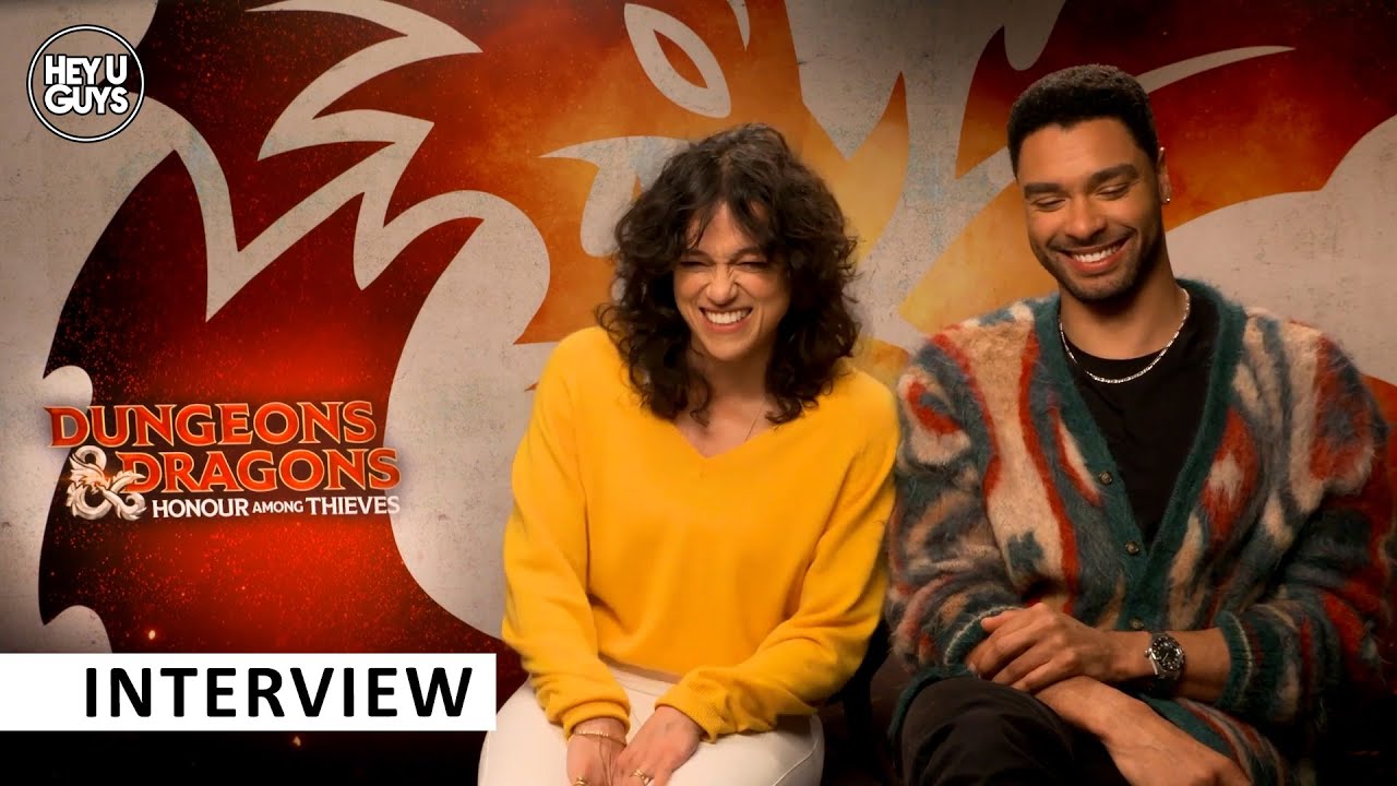Regé Jean Page & Michelle Rodriguez on Dungeons and Dragons - Honour Amoung Thieves