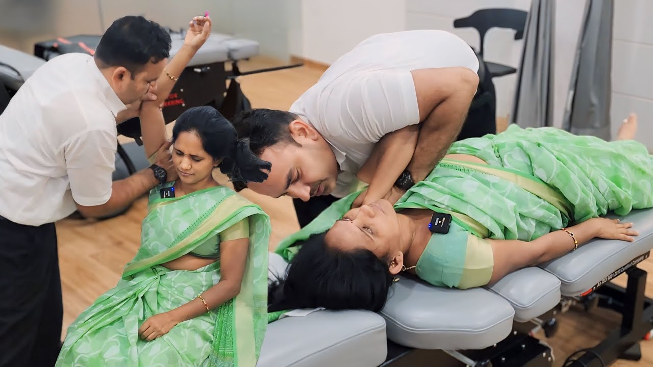 Treatment for Back pain Sciatica pain Neck Pain by Chiropractic technique Dr.Mushtaq Mumbai Indian