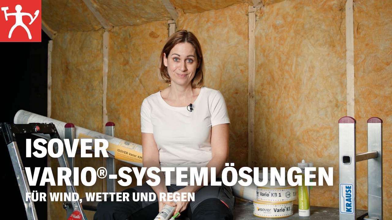 ISOVER Vario&reg;-System I Luftdichtheit und Feuchteschutz f&uuml;r D&auml;cher
