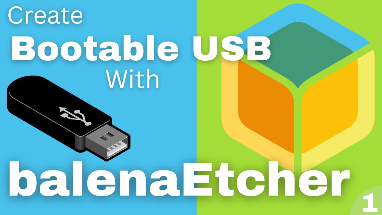 Make a Bootable USB in MINUTES with Balena Etcher