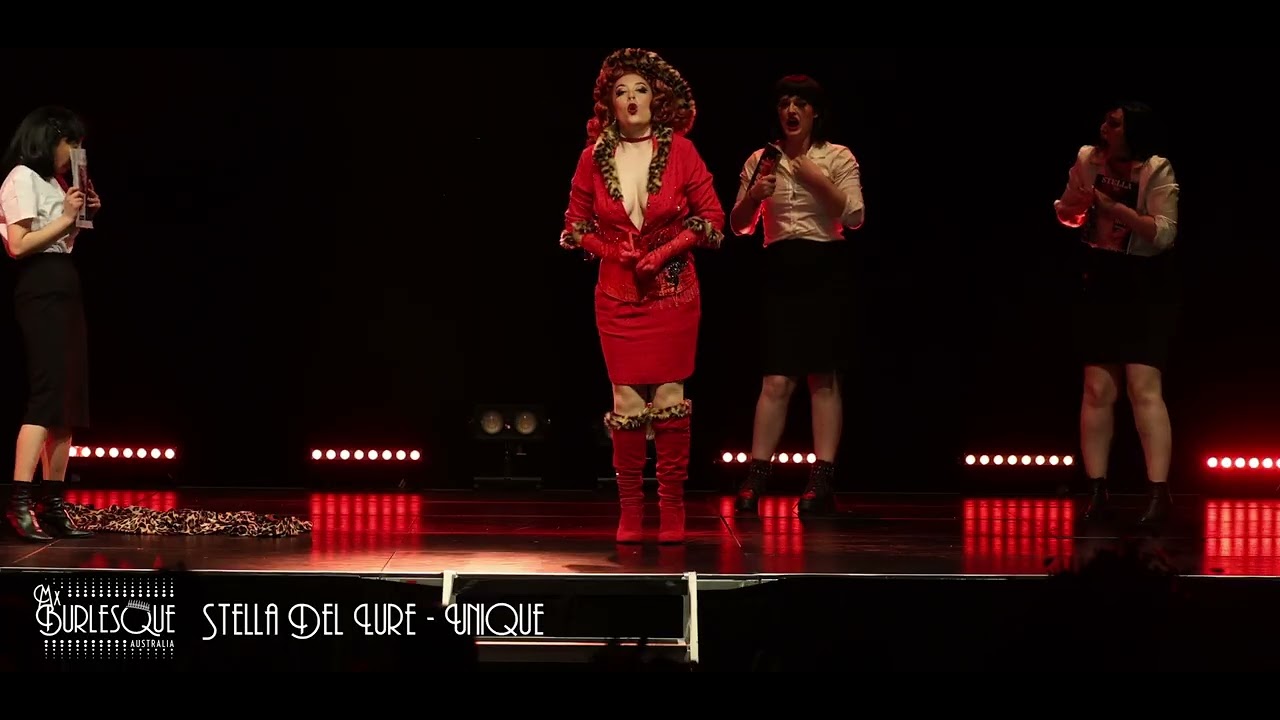 Mx Burlesque Victoria 2025 - Stella Del Lure- Unique
