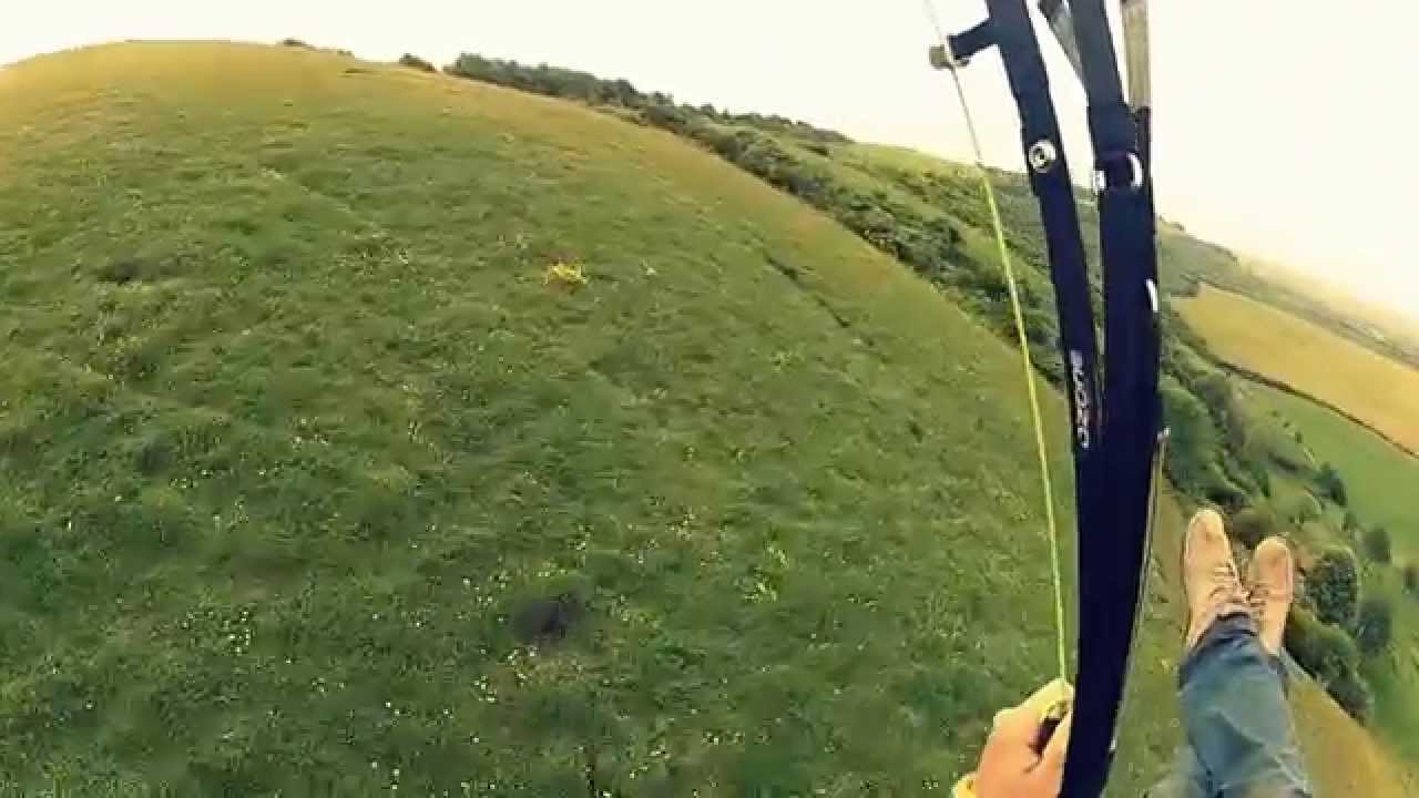 ||01/06/12|| Scratching @ Dunstable Downs - Paragliding