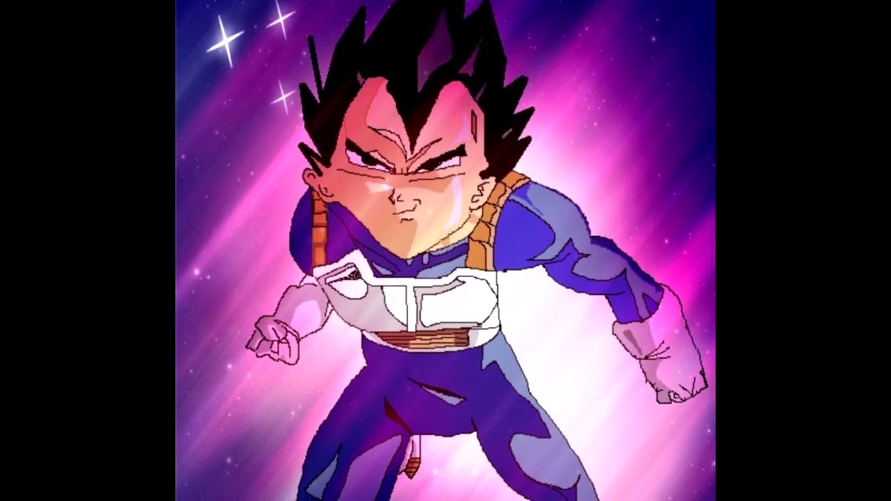 Vegeta  (2023) Bejīta Anime (Re Painted) Dragon Ball Z (With Music)