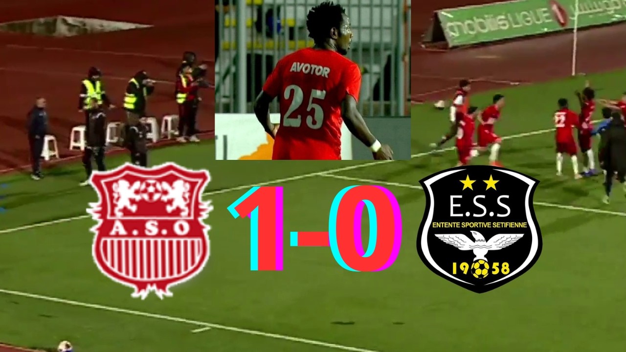 ASO VS ESS (1-0), RESUMÉ ET BUT DU MATCH.