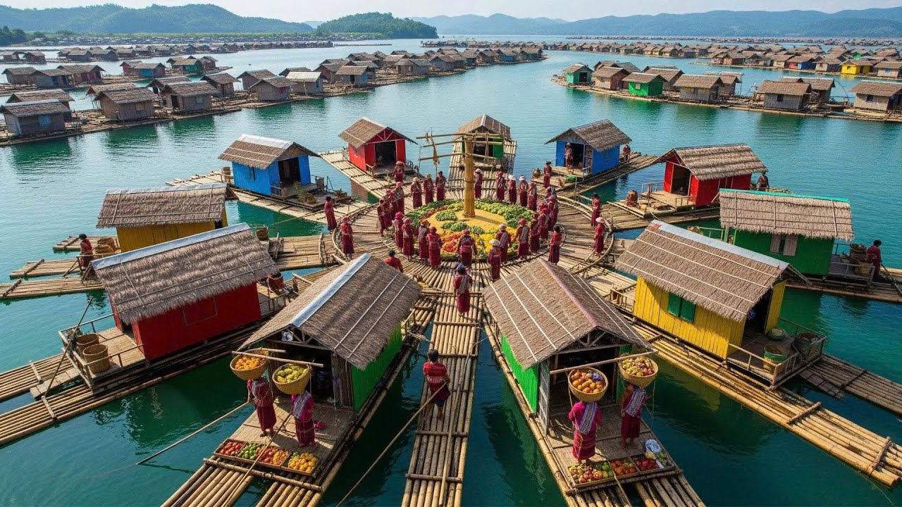 Floating Villages | Secrets of Life on the Water | 4K Travel Documentary