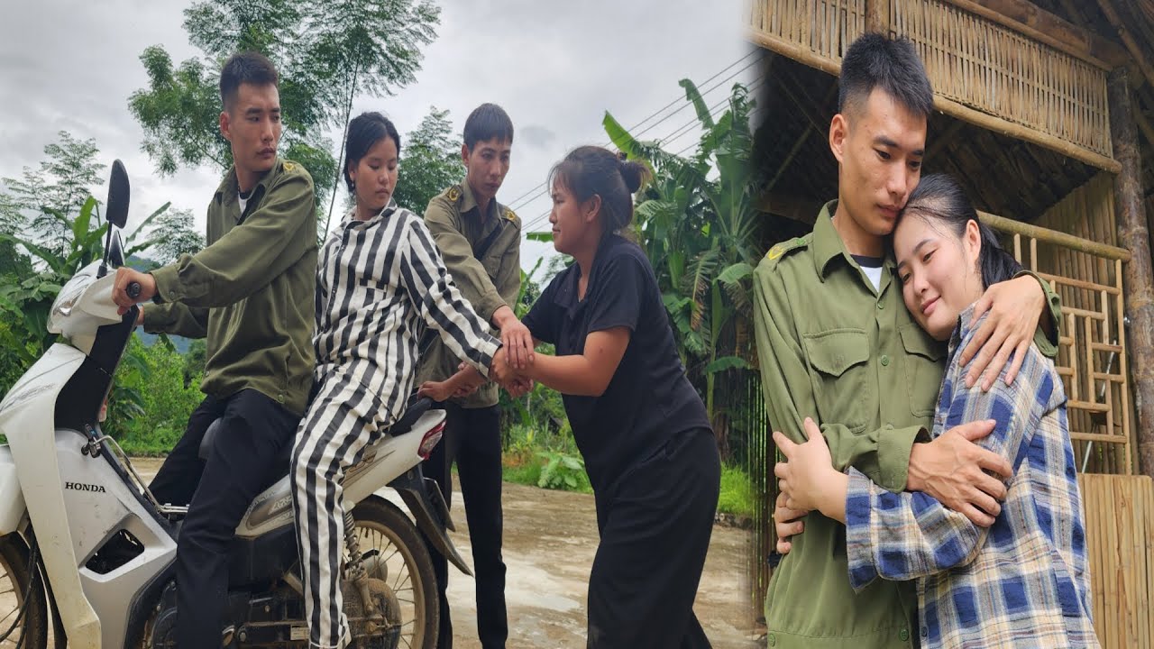 Police escorted Tuyet to prison to serve her sentence.