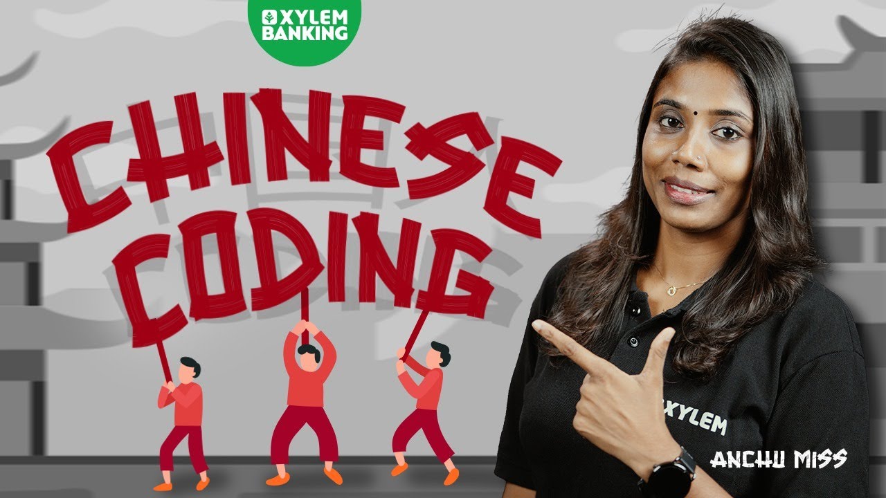CHINESE CODING DECODING | REASONING TRICKS | BANK EXAMS 2024 | XYLEM BANKING