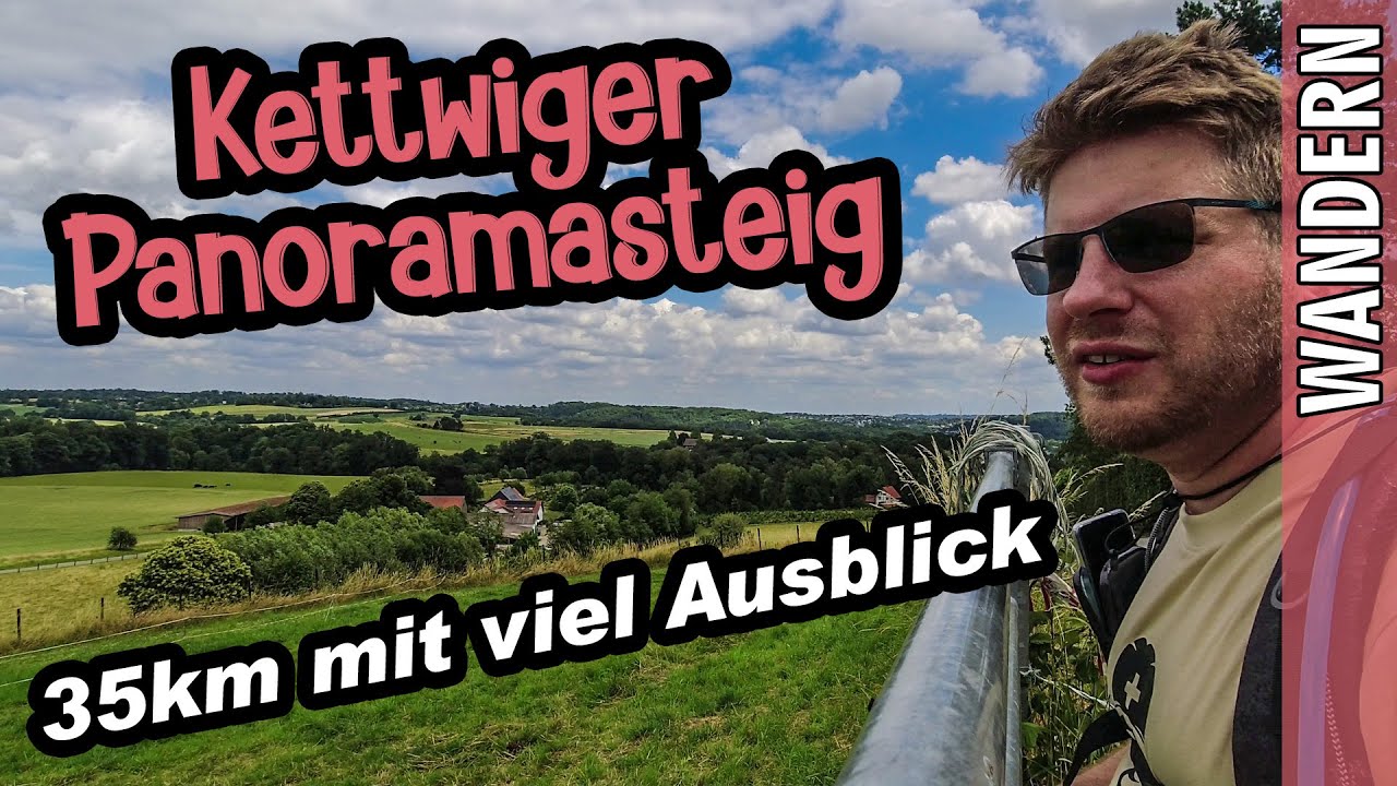 Kettwiger Panoramasteig | 35km wandern in Essen Werden & Kettwig | Stausee Baldeneysee Ruhrgebiet