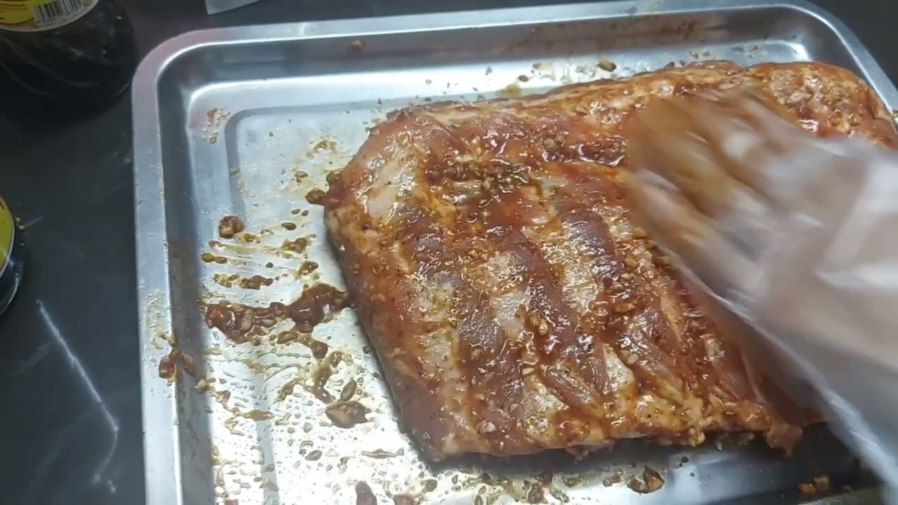Sườn  nướng BBQ ,sườn tảng nướng ,cách làm sườn non nướng BBQ ngon