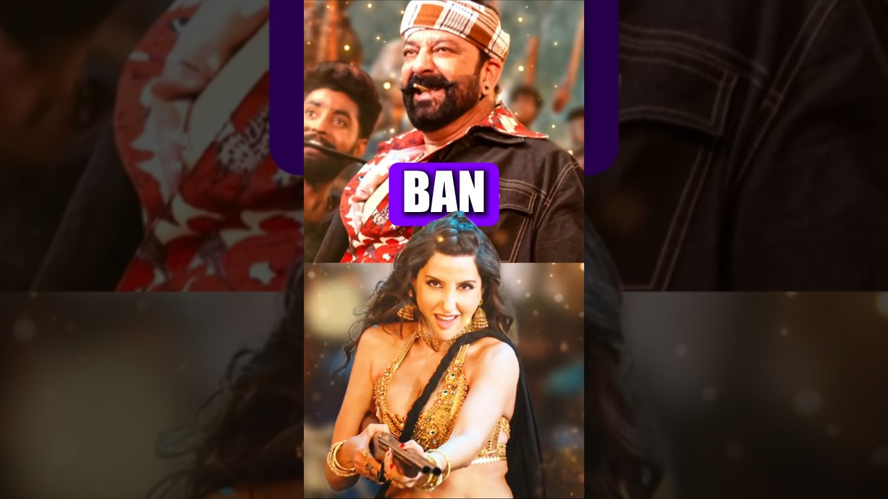 Nora Fatehi&ndash;Sanjay Dutt Song &lsquo;Sarke Chunar Teri Sarke&rsquo; in Trouble#NoraFatehi #SanjayDutt #bollywood