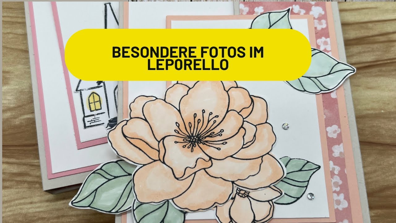 Edles Leporello mit Geldumschlag als  Geschenk, Anlässe ,mit Stampin‘Up! Produkten  