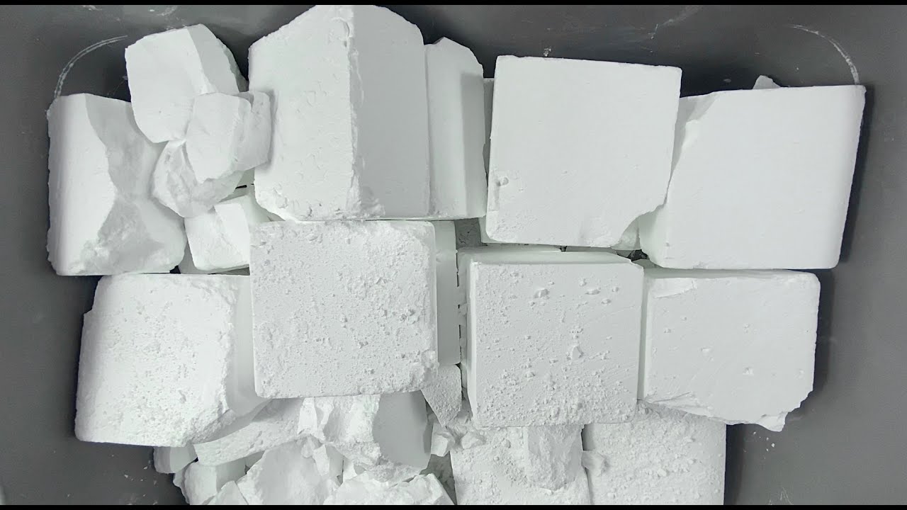 ASMR || 28 BLOCKS OF PLAIN GYM CHALK CRUMBLE || 1K SUBSCRIBERS APPRECIATION