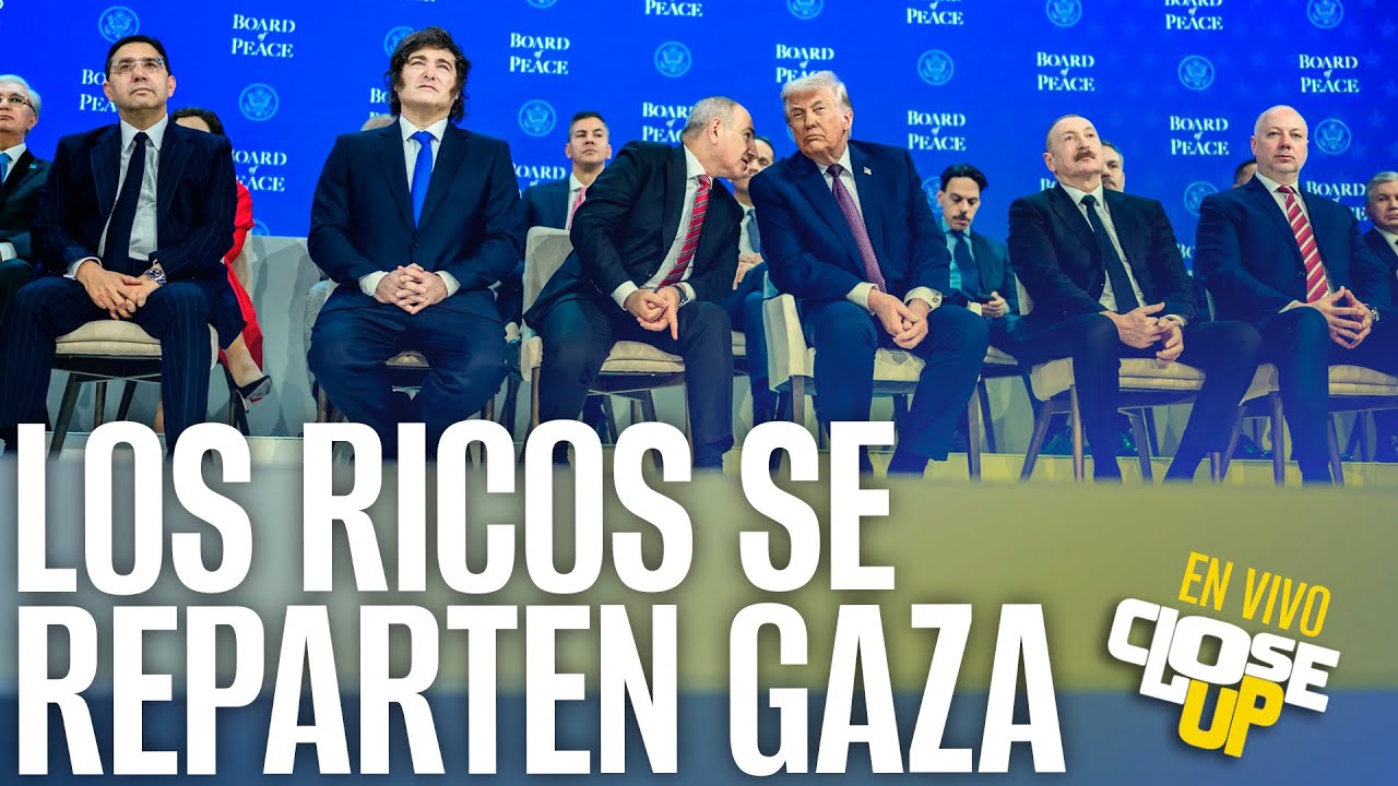 #EnVivo #CloseUp ¬ Junta de Paz, el club de amigos de Trump que va por invadir Gaza