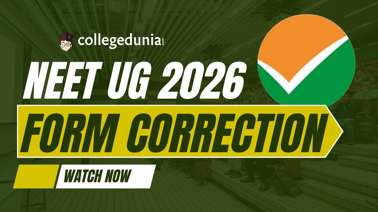 NEET UG 2026 Form Correction | Step-by-Step Process