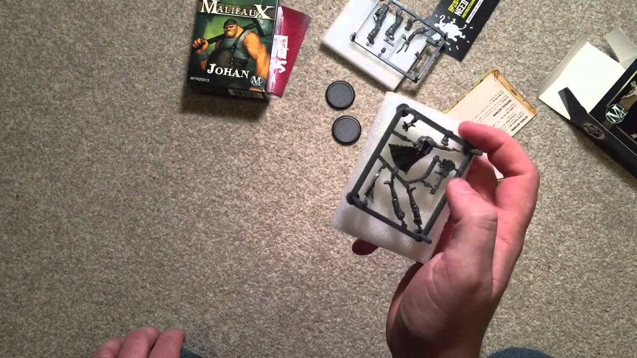 Malifaux Unboxing Johan and Sue Outcasts First Impressions