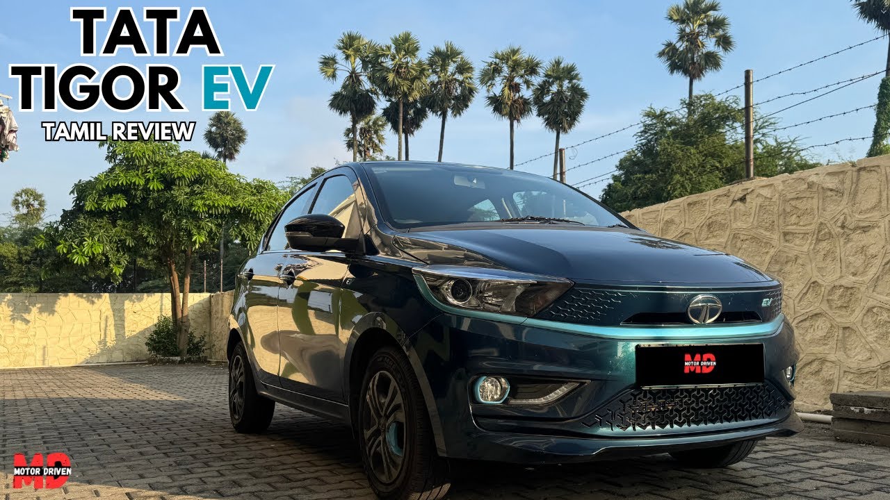 Tata Tigor EV Tamil Review | Best EV For the City? | Motor Driven Media