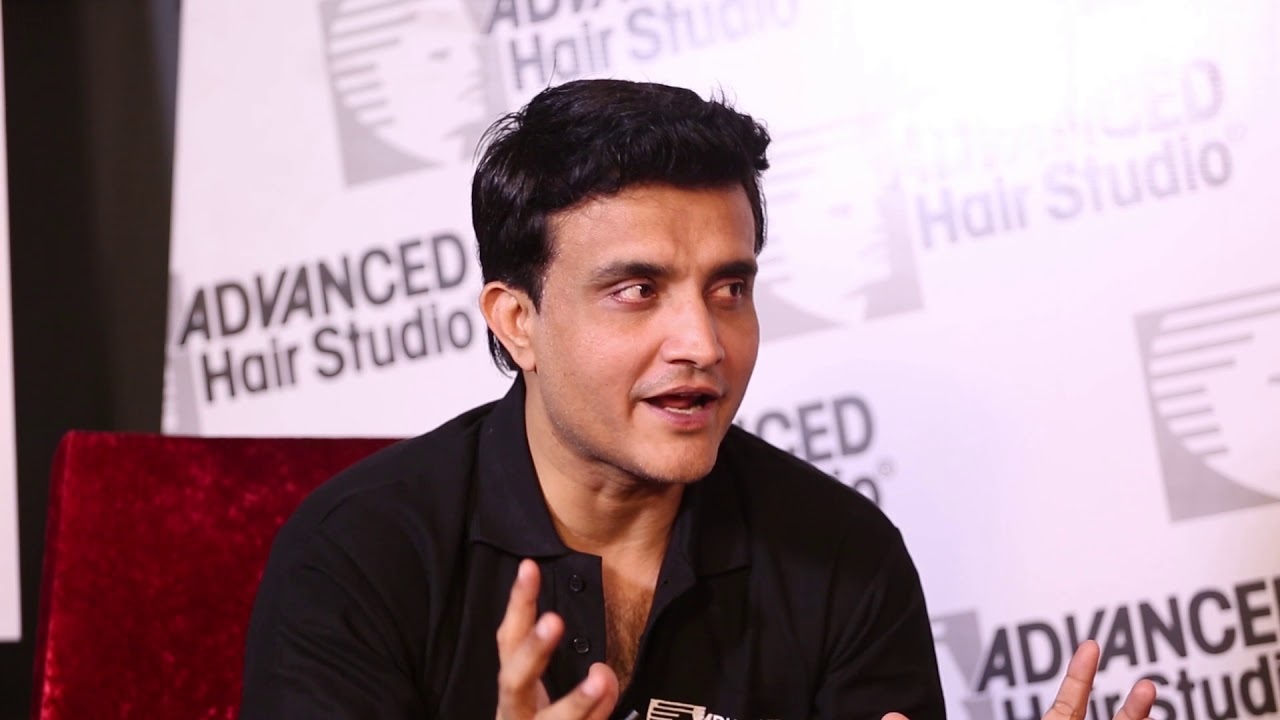 Sourav Ganguly shares his hair restoration experience with Advanced Hair Studio CEO Sanket Shah