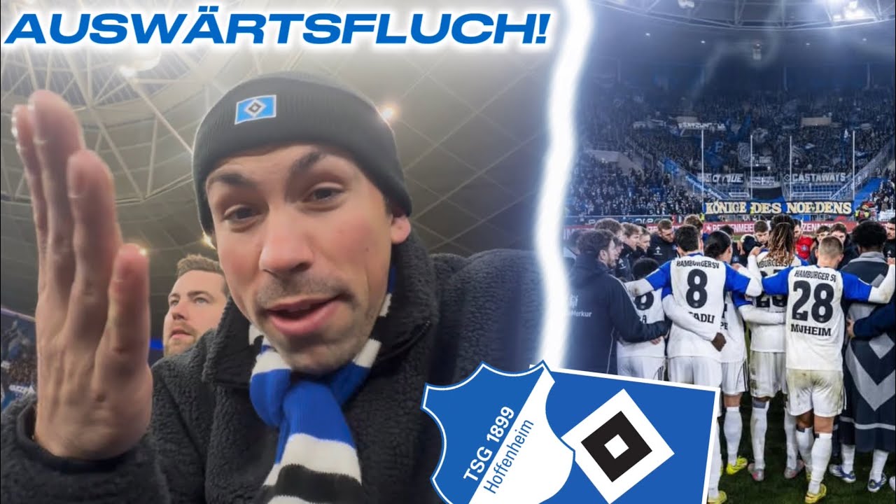 HSV-INVASION! 15.000 HAMBURGER sehen KLATSCHE bei der TSG HOFFENHEIM | Stadionvlog Kilianoo1887 👊🏽🔷