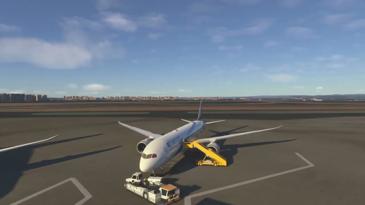 FS2024 ( TEL AVIV  ---- LANARKA ) B787-9 BRAVOAIRSPACE XBOX SERIES X