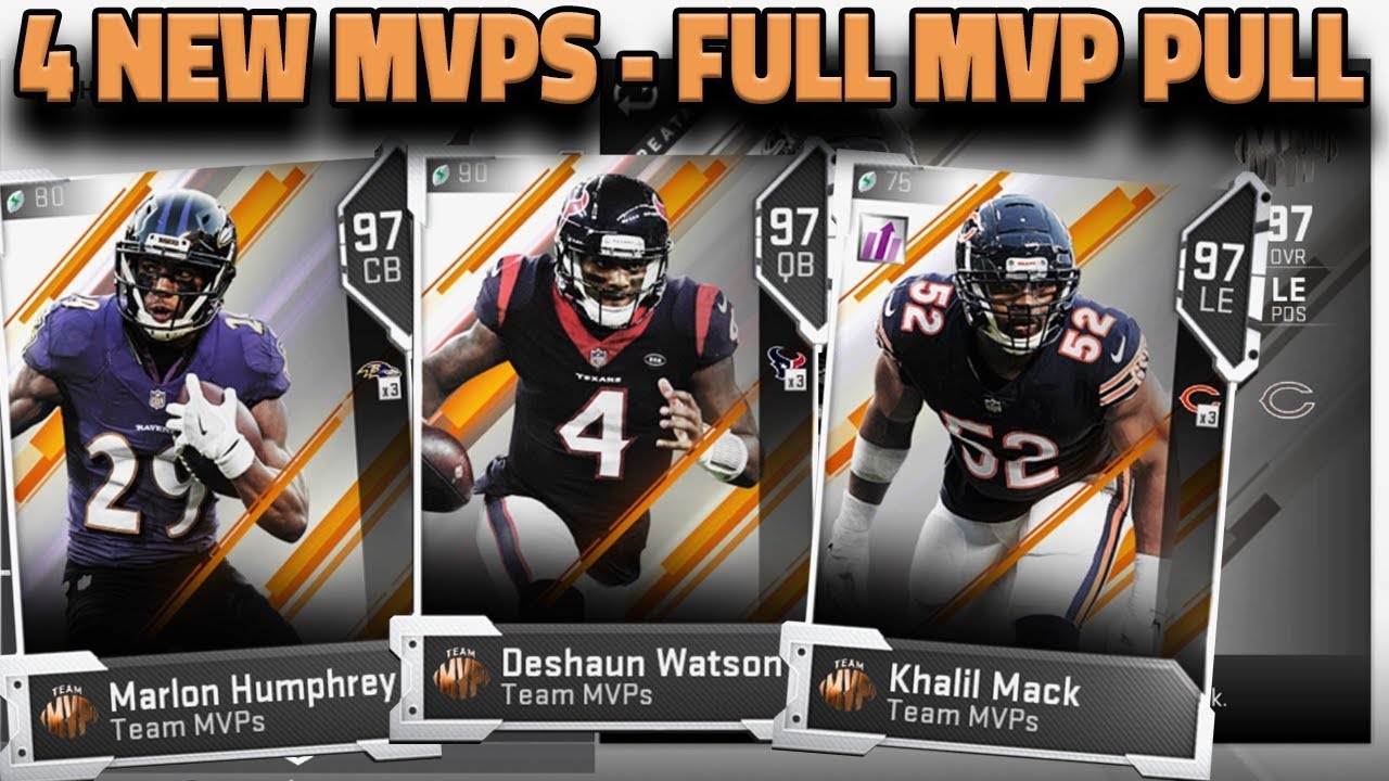 4 NEW MVPS - FULL 97 MVP PULL | MADDEN 19 ULTIMATE TEAM
