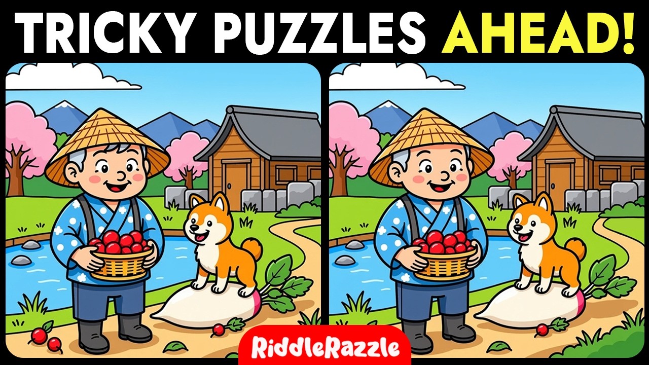 Brain Focus Training | Can You Find All 3 Differences?