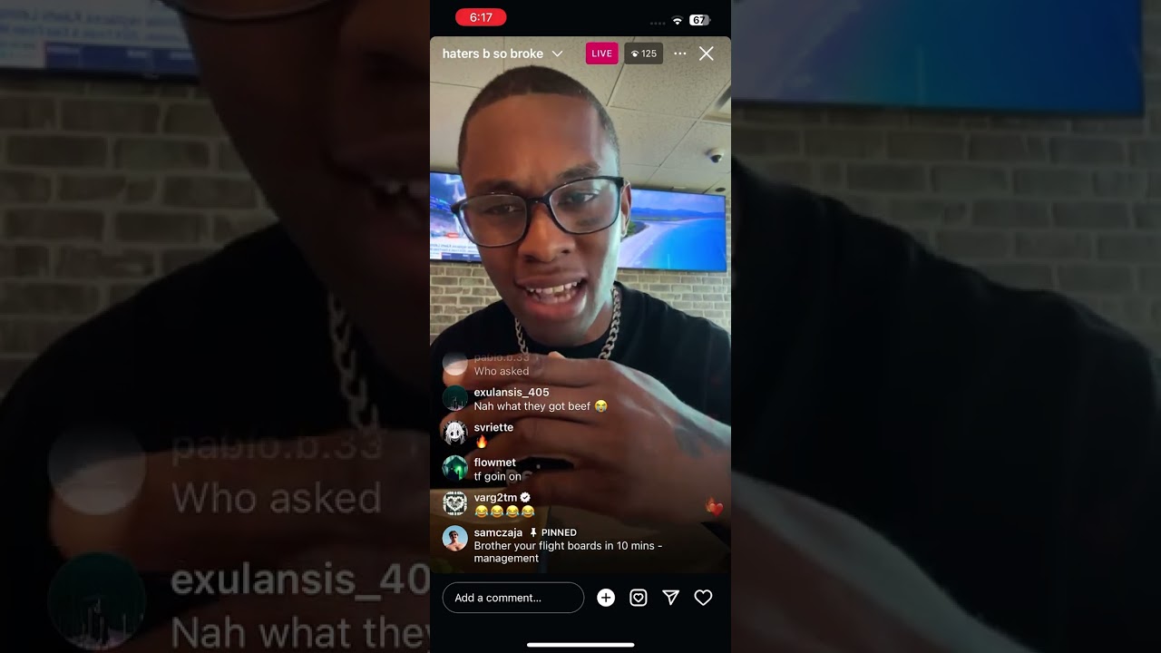 @CHRISTDILLINGER goes off against Afourteen on IG live for being a piece of sh*t #based #bns