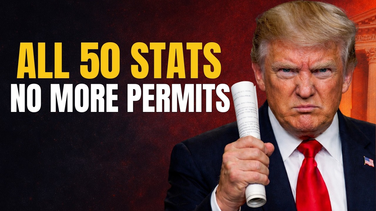 SUPREME COURT Alarmed these All 50 States Just about Lost Their Gun Permit Systems!