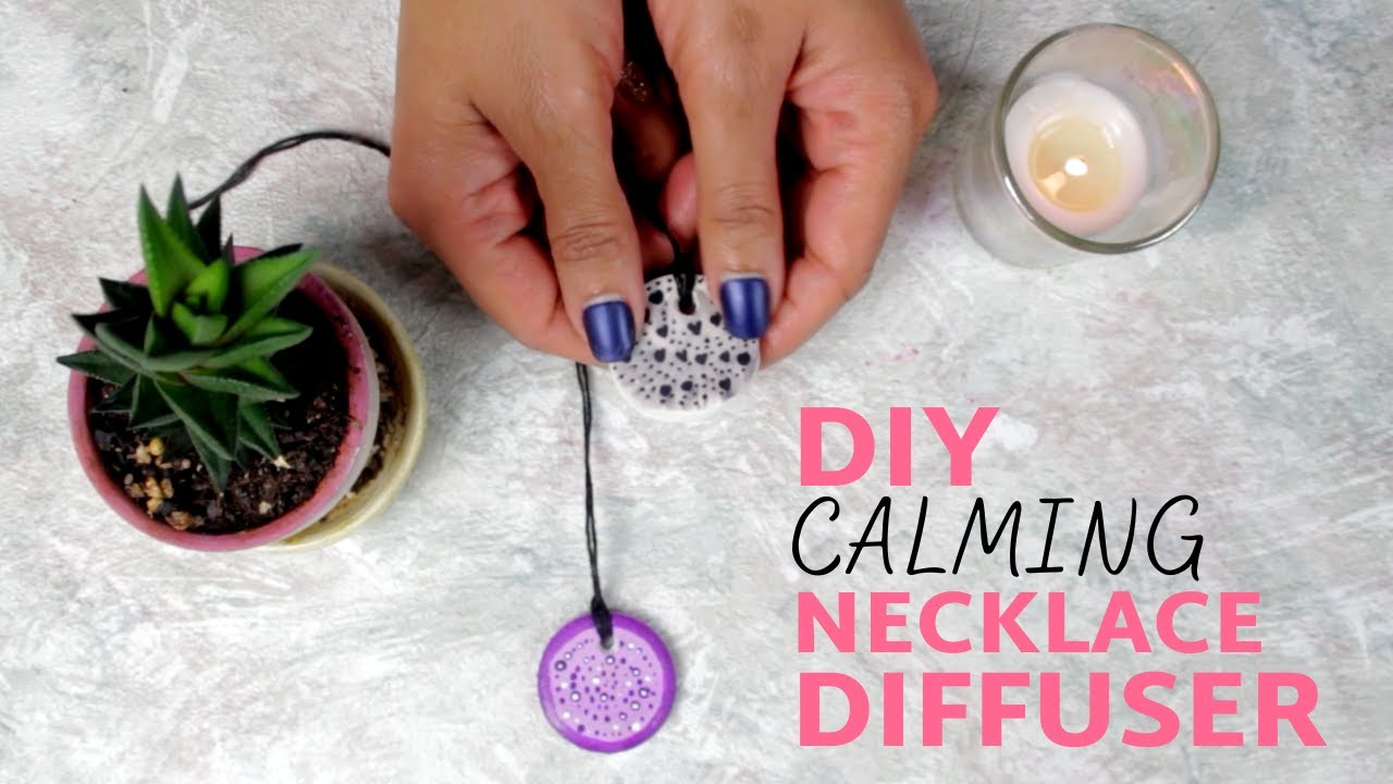 DIY Essential Oil Diffuser Necklace