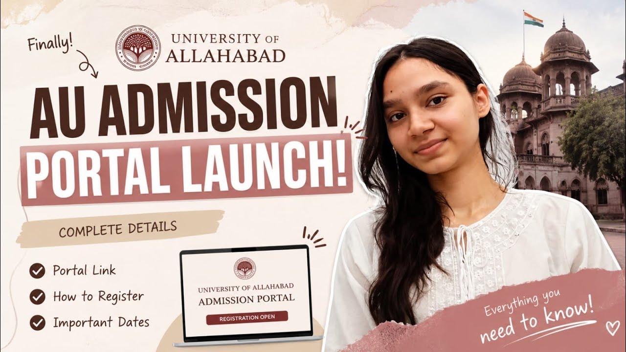 Allahabad University Admission Portal 2026 Live | AU Registration Started | Complete Guide | CUET UG