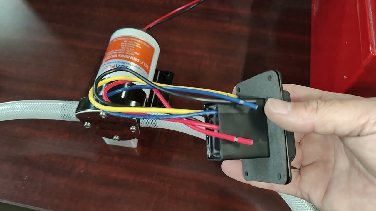 SEAFLO Self Priming Bilge/Ballast Pump And Reversing Switch