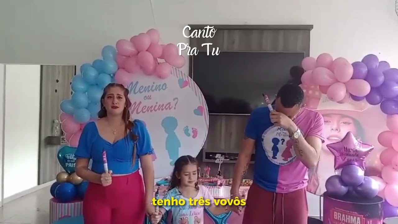 LUÍSA LETÍCIA ou JOSÉ NETO? (Chá Revelação)