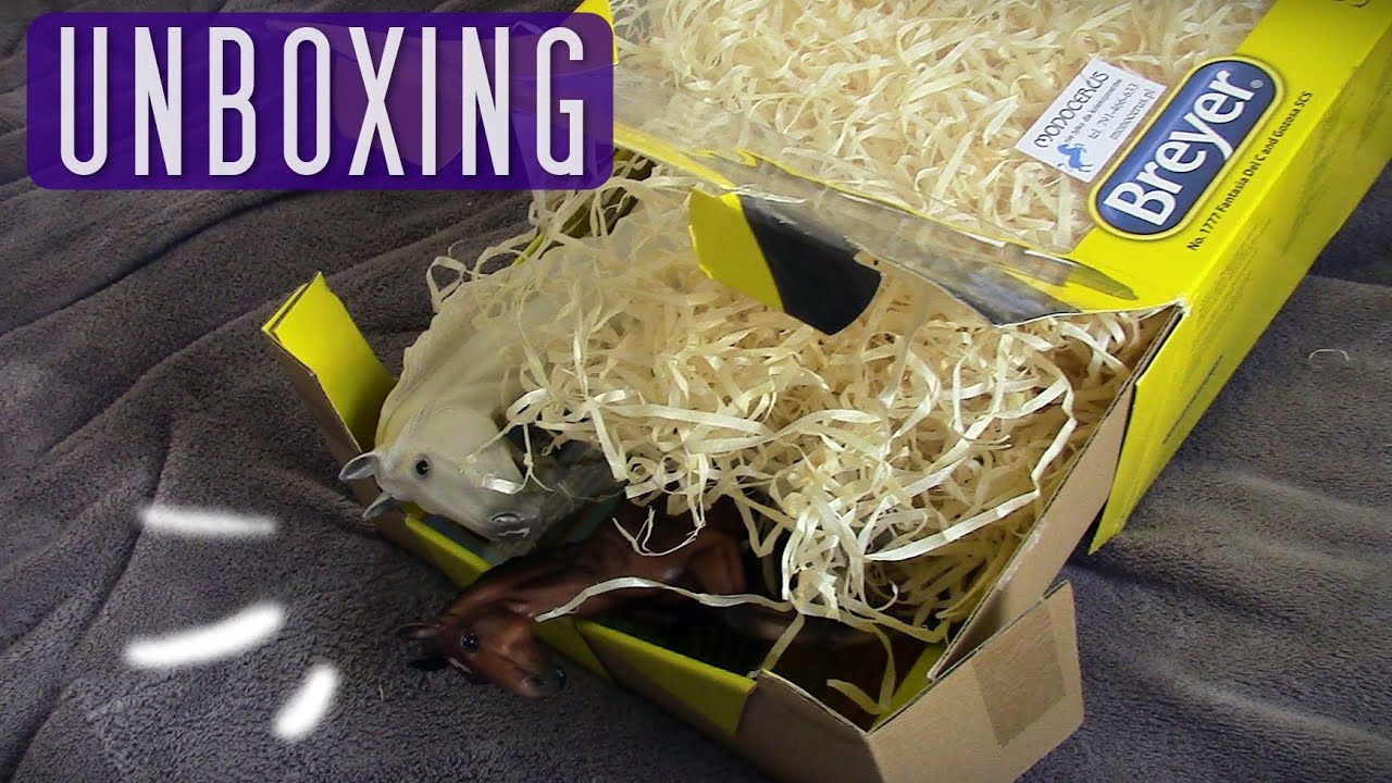 Unboxing | Nowe Trady! 😍 | +Recenzja Breyer  Fantasia Del C & Gozosa