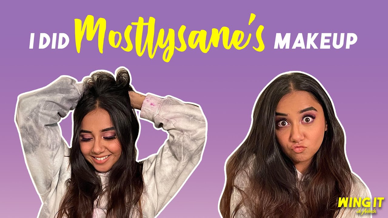 Neon Purple Eye Makeup Tutorial | Wing It With Ankush | ft @MostlySane