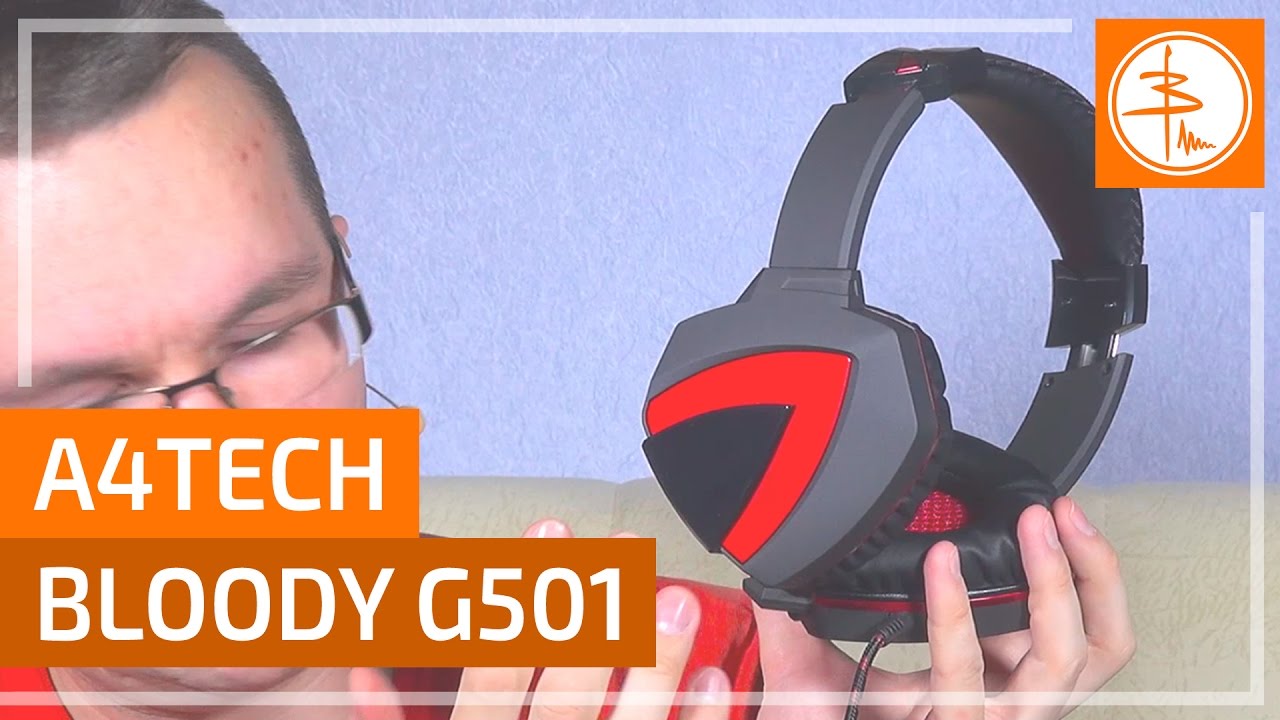 A4Tech Bloody G501 Radar360˚ - игровая гарнитура 7.1