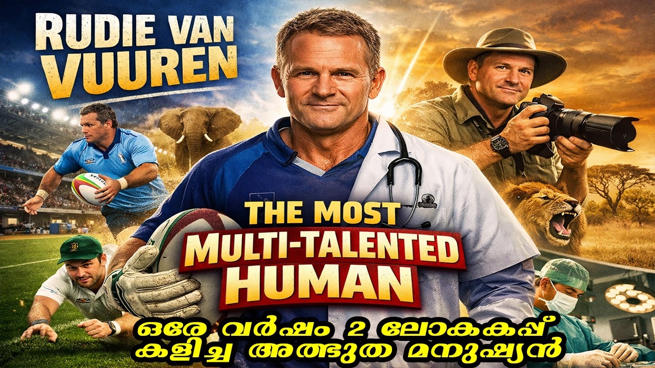 സച്ചിന്റെ വിക്കറ്റ് എടുത്ത ആ ഡോക്ടർ ഒരേ വർഷം 2 ലോകകപ്പ് കളിച്ച അത്ഭുത മനുഷ്യൻ  Rudie vanVuuren Story