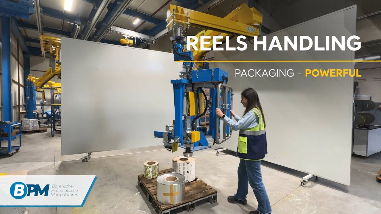 BPM Industrial Manipulators - Reels Handling