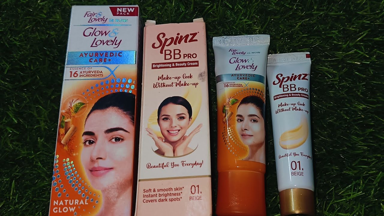 फेस को गोरा करने वाली क्रीम#best cream daily use#fair and Lovely & Bb spinz cream review