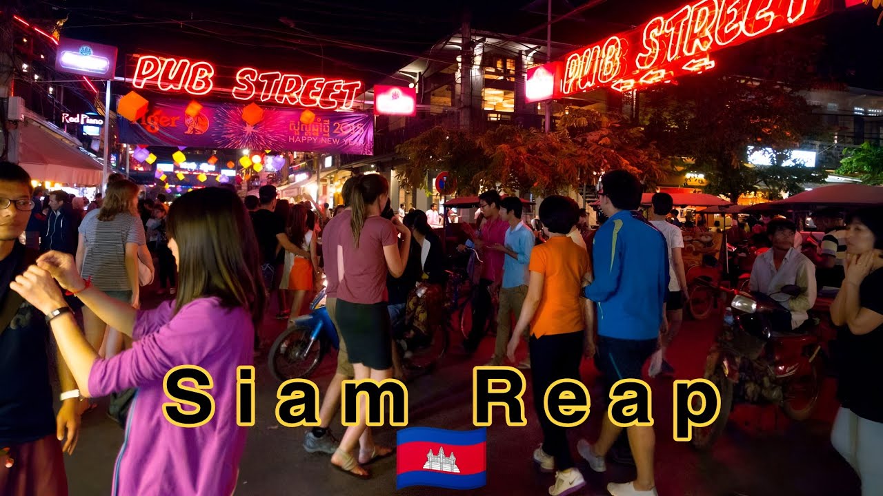 Siem Reap Evening Life Cambodia 2023