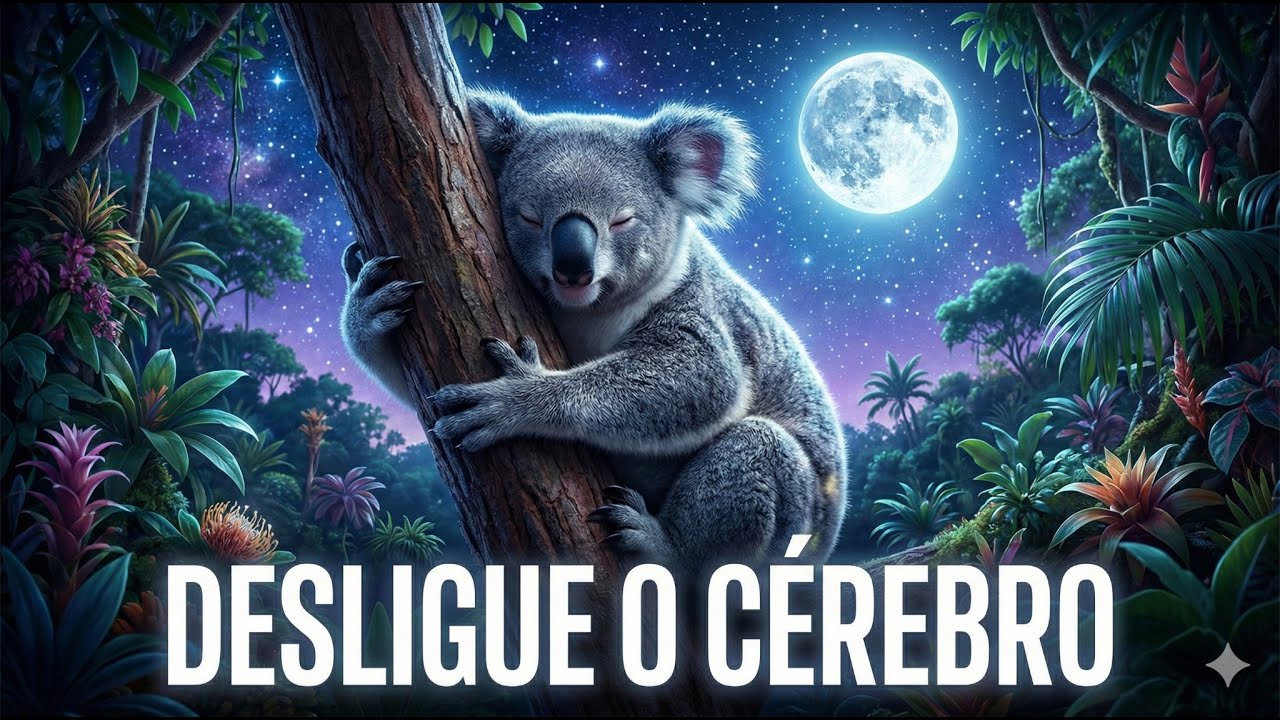 👉 APAGUE SUA MENTE e Durma Rápido 🌙 Som de Chuva e Natureza para Relaxar (432Hz)