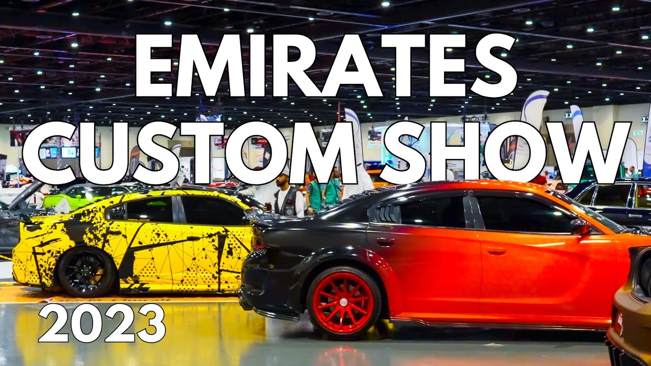 [4K] CUSTOM SHOW 2023 AT EXPO CITY COMPLETE WALKING TOUR