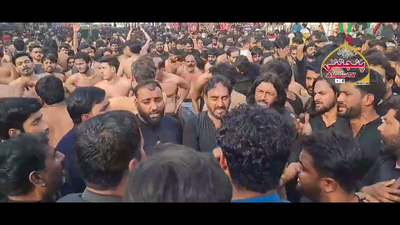Live Azadari Lal Shehbaz Qalndar Noha me  Qalandar Matmi Shabir da Ustad Shehzad Chakwal Party 