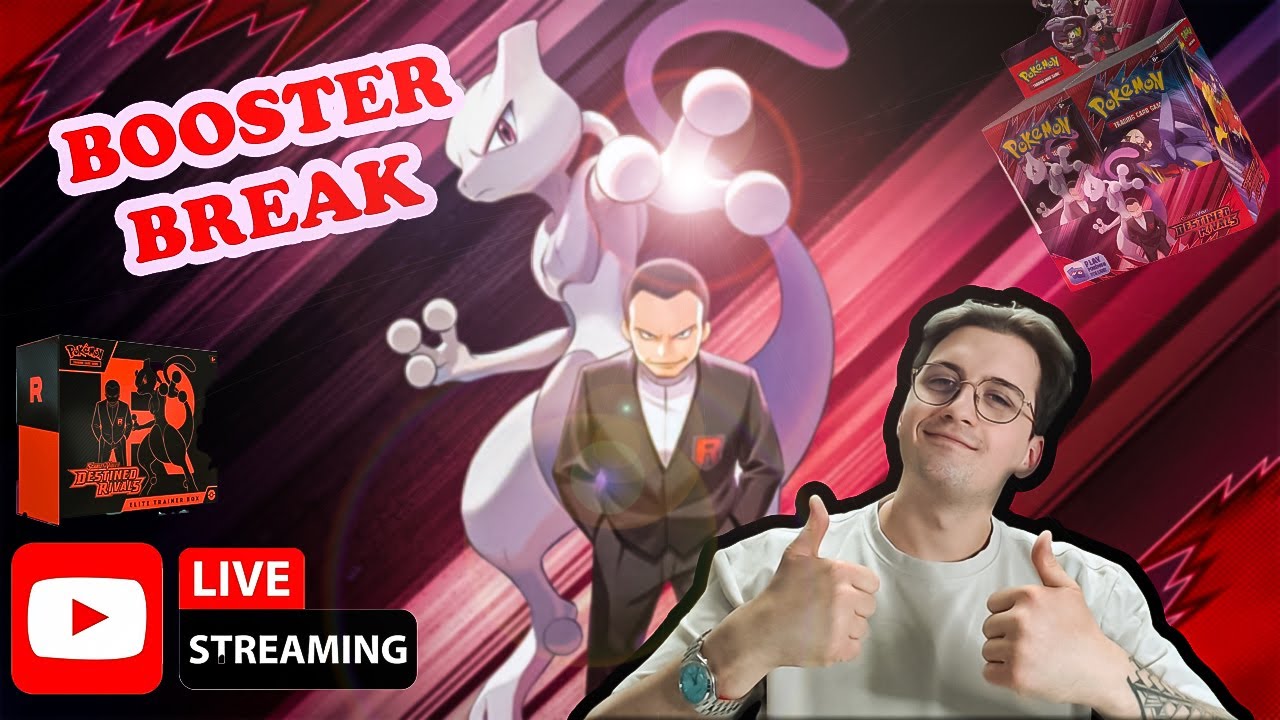 BOOSTER BOX BREAK NA ŻYWO! TRAF TOP 4 KARTY I WYGRAJ BOOSTERKI!