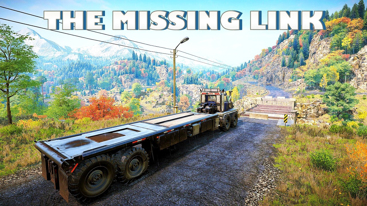 SNOWRUNNER: The Missing Link Mission in Zurdania | Western Star 6900 TwinSteer Gameplay