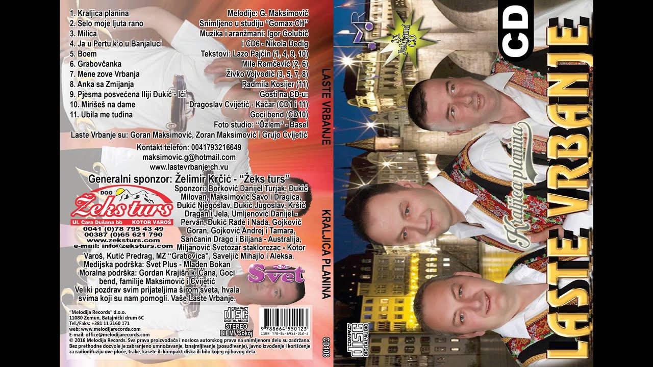 Laste Vrbanje - Grabovcanka (Album 2016)